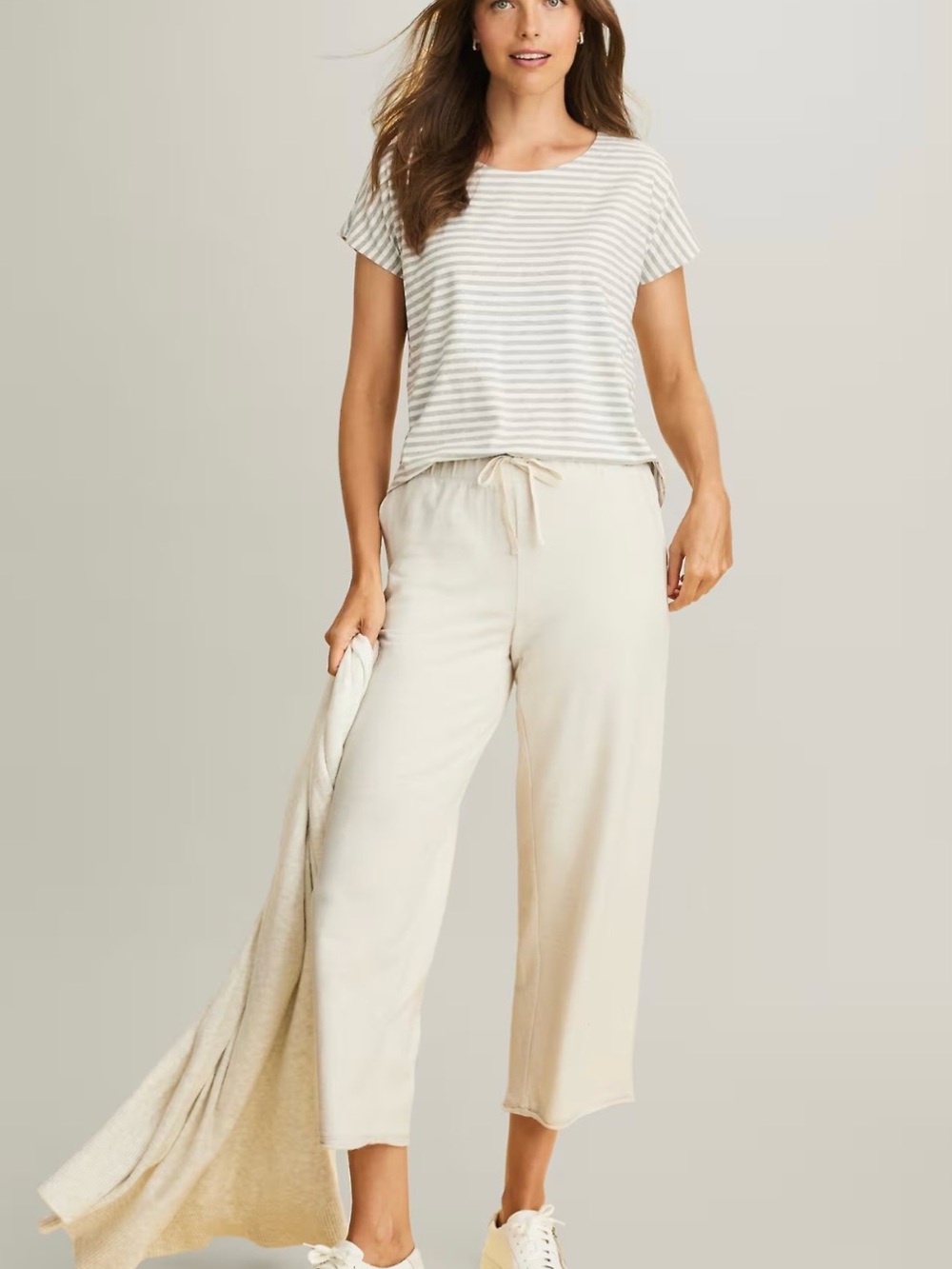J. Jill Getaway Wide-Leg Crops